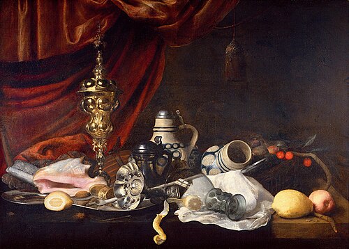 Nature morte, 1650, Petrus Willebeeck