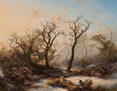 Winter Landscape with Ghostly Trees, , Pieter Kluyver
