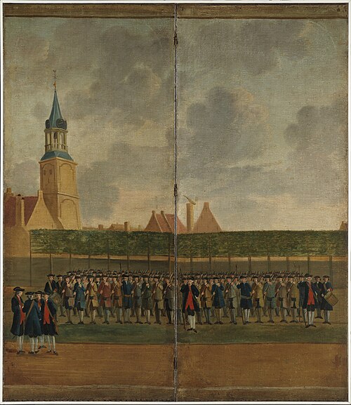 Fragment van kamerscherm., 1770, Simon Klapmuts