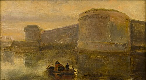 Bolwerk "Haet en nijd" te Maastricht, 1840, Theodore Schaepkens