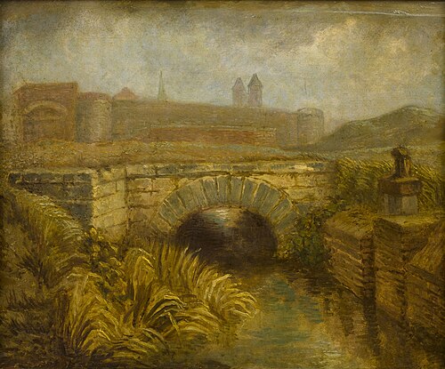 St.Pieterspoort te Maastricht, 1840, Theodore Schaepkens