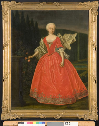 Geertruyde Elbertine Verschoor (1707-1784), 1745, Theodorus Caenen