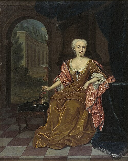 Isabella Sophia van de Maelen (1702-1788), 1741, Theodorus Caenen