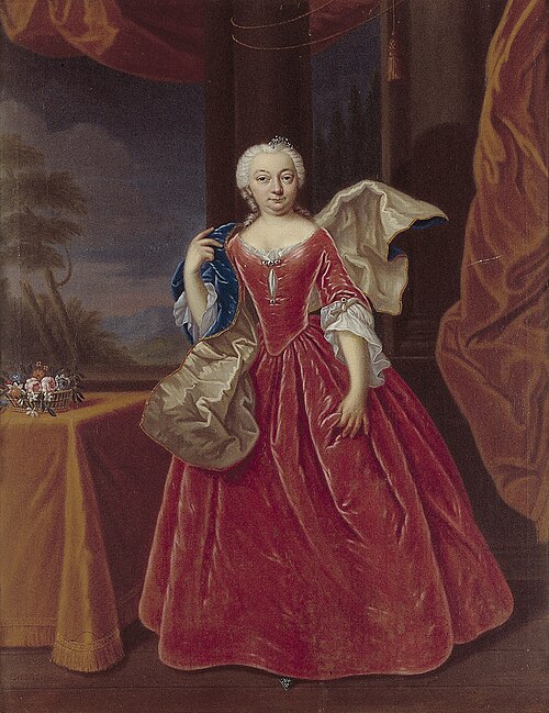 Constantia Gabrielle van der Muelen (1711-1773), 1745, Theodorus Caenen