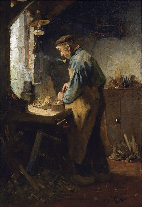 The village carpenter, , Tony Offermans