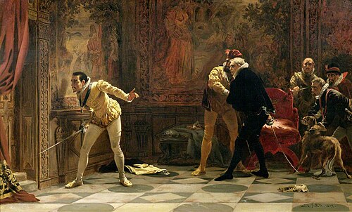 Waiting for the King's Favourite, 1877, Laslett John Pott