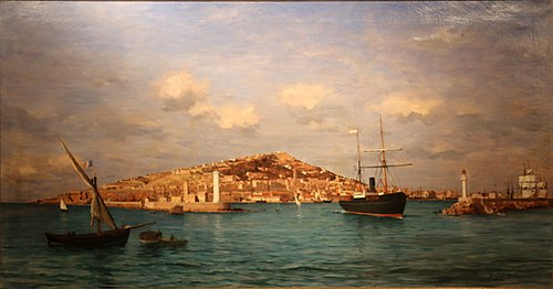 Port de Sète, 1891, Robert Mols