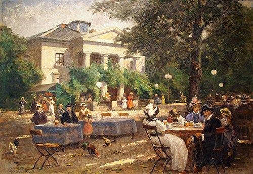 Bella Vista (Gartenwirtschaft an der Masch, Hannover), 1905, August Voigt-Fölger