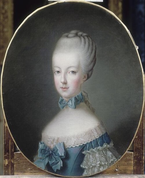 Marie-Antoinette, archiduchesse d'Autriche, future Dauphine de France (1755-1793), 1770, Jean-Baptiste Charpentier le Vieux