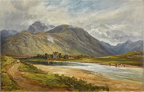Ben Nevis and Inverlochy Castle, 1867, Arthur Perigal the younger