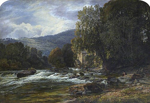 Buckland Mill, 1854, Arthur, the younger Perigal