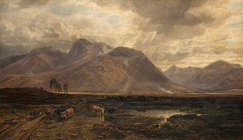 Banavie Moor, 1878, Arthur Perigal the younger