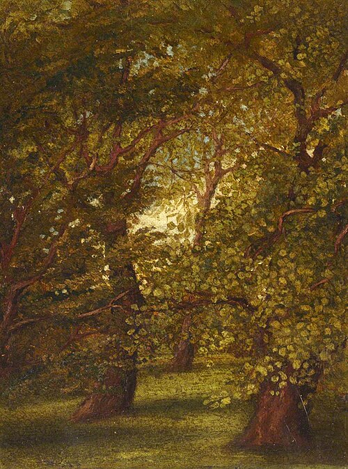 Old Trees in the Garden at Merton Villa, , Beatrice Whistler