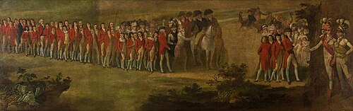 The Montem Procession, 1793, Richard Livesay