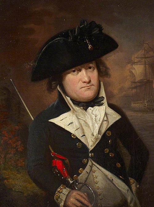 Portrait of a naval lieutenant, about 1795, 1795, Richard Livesay