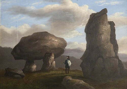 Sheeps Tor, Dartmoor, 1830, Richard Tongue