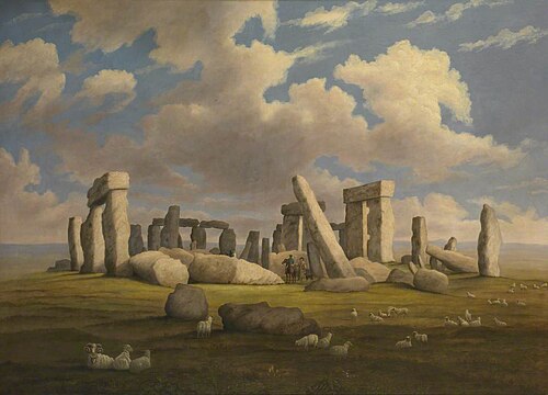 Stonehenge from the West-South-West, , Richard Tongue