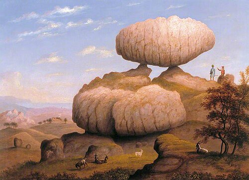Tolmen at Constantine, Cornwall, 1835, Richard Tongue