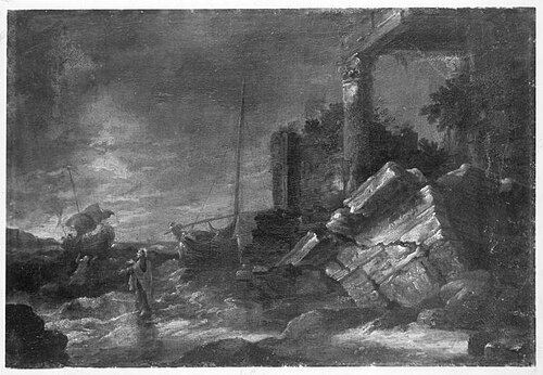 Seestück mit Christus, 1651, John Peeters