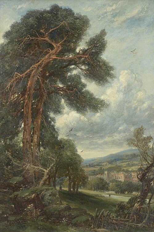 Landscape with Large Tree, 1890, George Sheffield