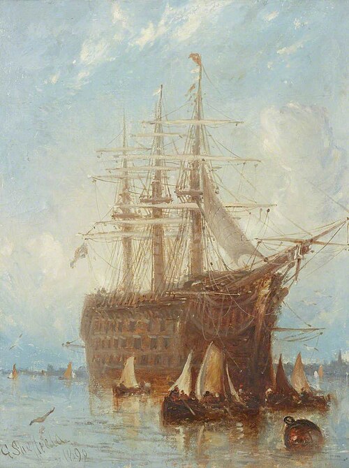 The Hulk, 1890, George Sheffield