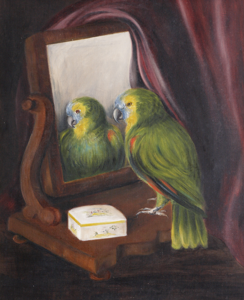Miss Chichester's Parrot, 'Polly', 1906, Rosalie Caroline Chichester