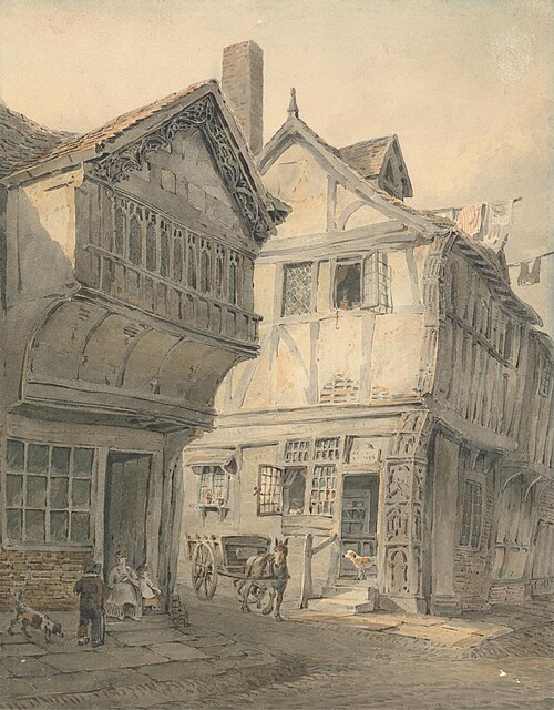 Old Houses at St. Albans, , John Whichelo
