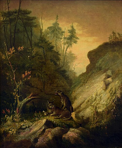 Wolves in the Gorge, 1764, Johnson Carr