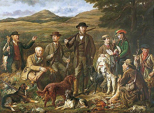 The Shooting Party, 1868, Gourlay Steel