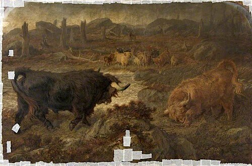 A Challenge, 1876, Gourlay Steell