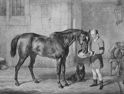 "Andrew" with Charles Everard, 1876, Gourlay Steell