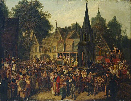 The Village Fair, 1819, Joseph Parry