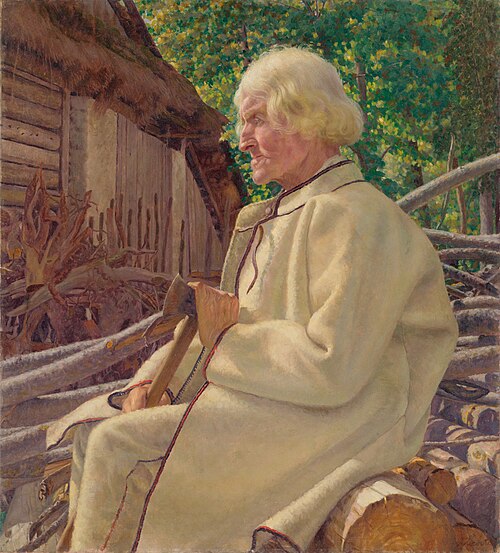Portrait of an Old Man, 1910, Ivan Žabota