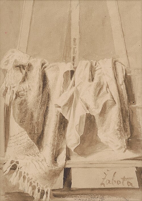 Still Life with a Drapery, , Ivan Žabota