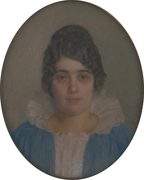 Portrait d'une jeune femme, 1920, Ivan Žabota