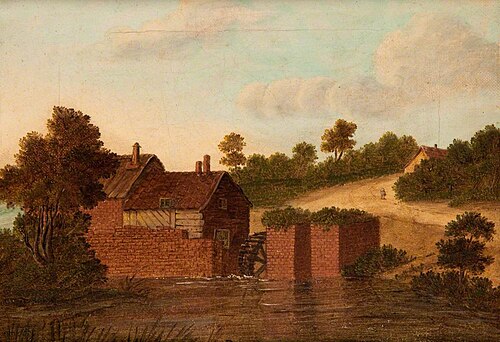 Watermill, 1820, Jane Nasmyth