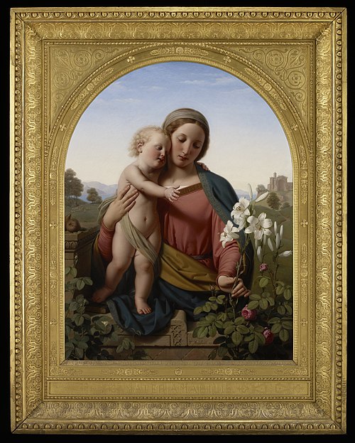 Vierge à l'Enfant, 1855, Franz Ittenbach