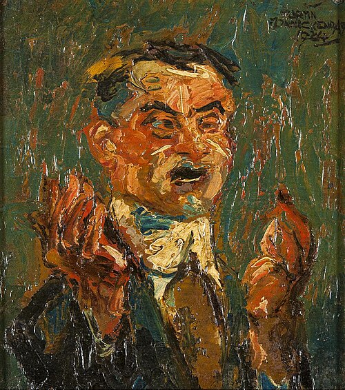 Portret Sjmarja Levin, 1924, Martin Monnickendam