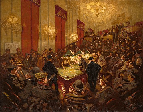 Académie de Billard, 1907, Martin Monnickendam