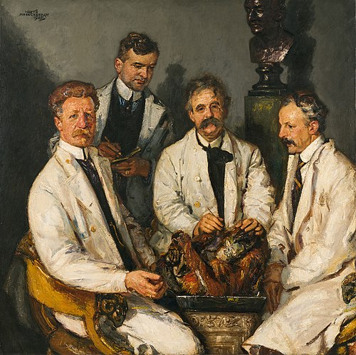 Anatomische les van Prof. L. Bolk, 1925, Martin Monnickendam