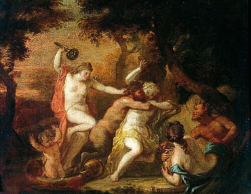 Nymphs and Satyrs, , Pierre Berchet