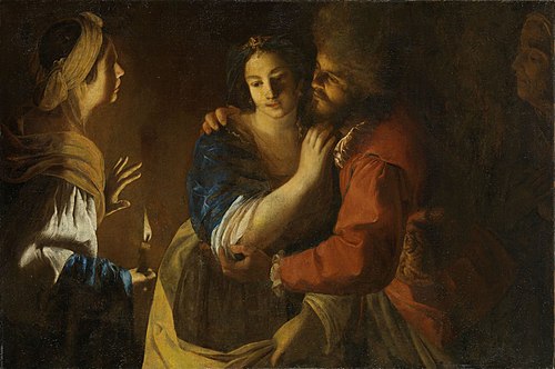 The Interrupted Meeting, 1624, Rutilio Manetti