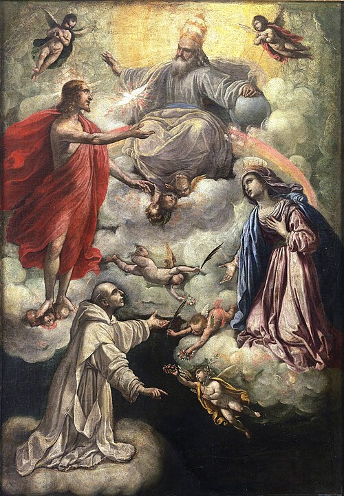 Visión de San Bruno, 1551, Rutilio Manetti