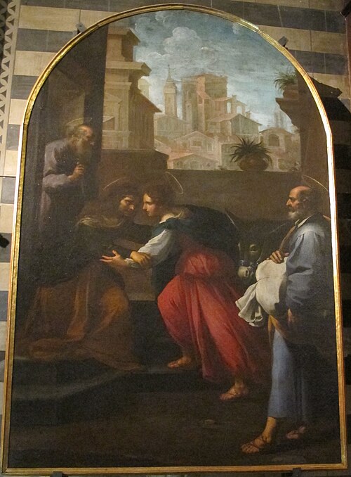 St. Stephan's Visitation, 1600, Rutilio Manetti
