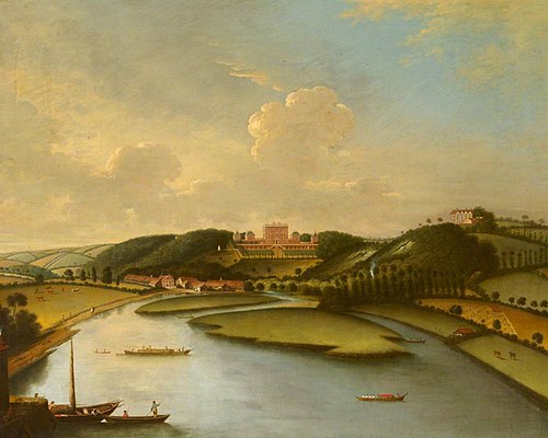 A View of Cliveden, 1771, William Tomkins