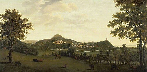 Dunster Castle and Park, 1768, William Tomkins