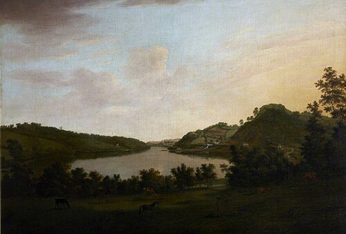 The River Plym and Saltram Wood, 1771, William Tomkins