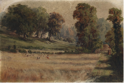 A Landscape Sketch, , Winifred Marie Louise Austen