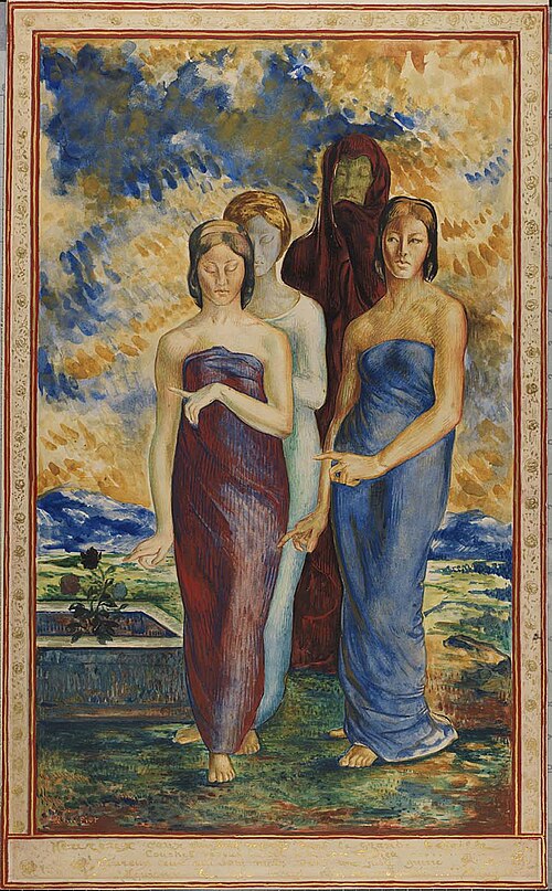 Allegorical Figures, 1891, René Piot