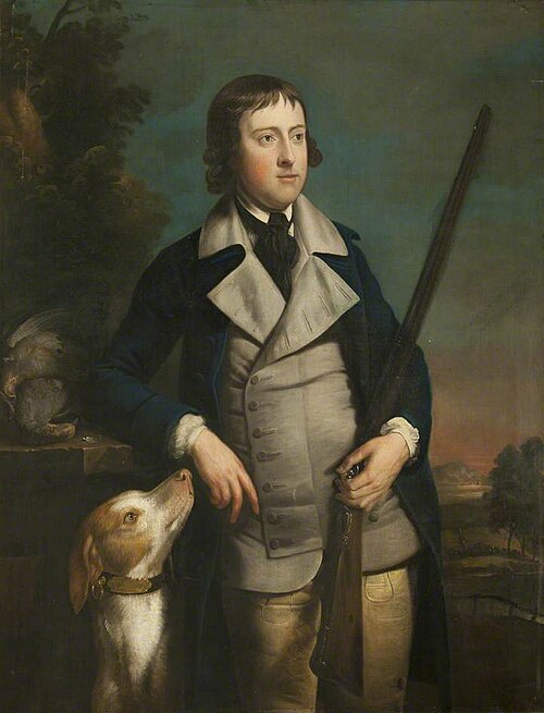 William Hulton with Gun-Dog and Shotgun, 1769, Henry Pickering